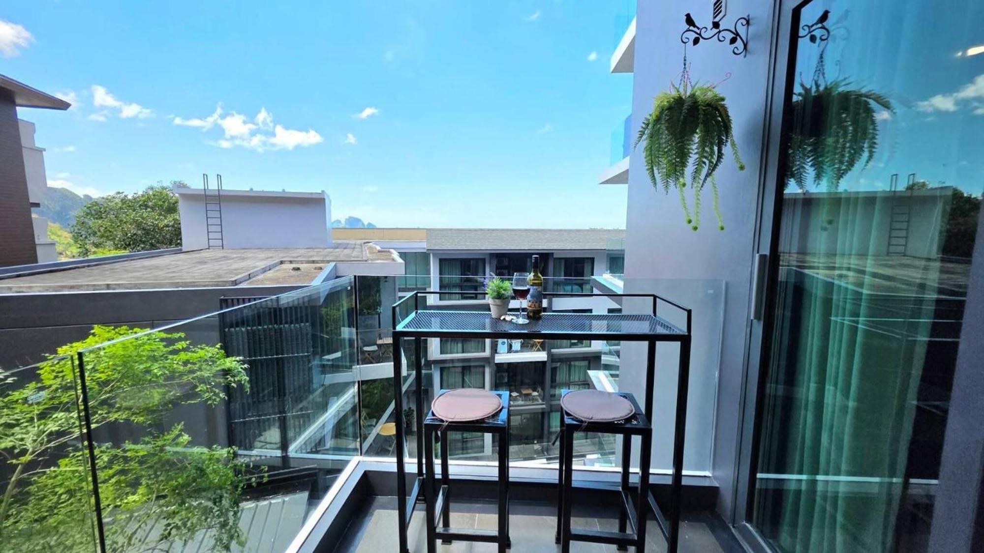Room In Apartment - A301- Forest View Corner Unit 1Br-1Bath Ao Nang מראה חיצוני תמונה