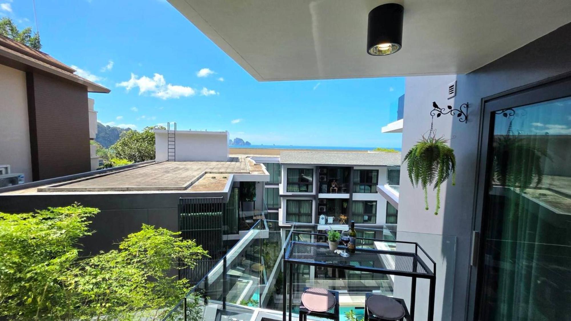 Room In Apartment - A301- Forest View Corner Unit 1Br-1Bath Ao Nang מראה חיצוני תמונה