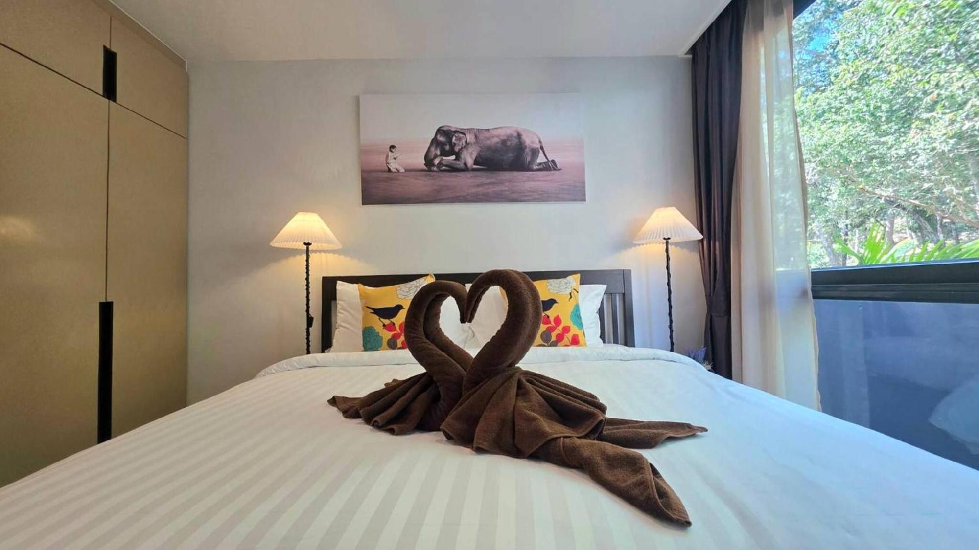 Room In Apartment - A301- Forest View Corner Unit 1Br-1Bath Ao Nang מראה חיצוני תמונה