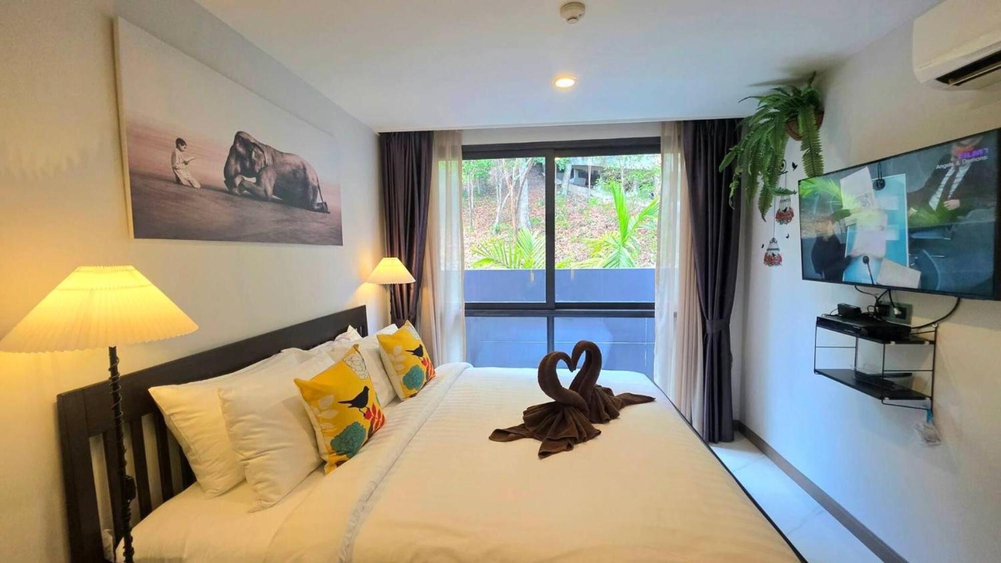 Room In Apartment - A301- Forest View Corner Unit 1Br-1Bath Ao Nang מראה חיצוני תמונה