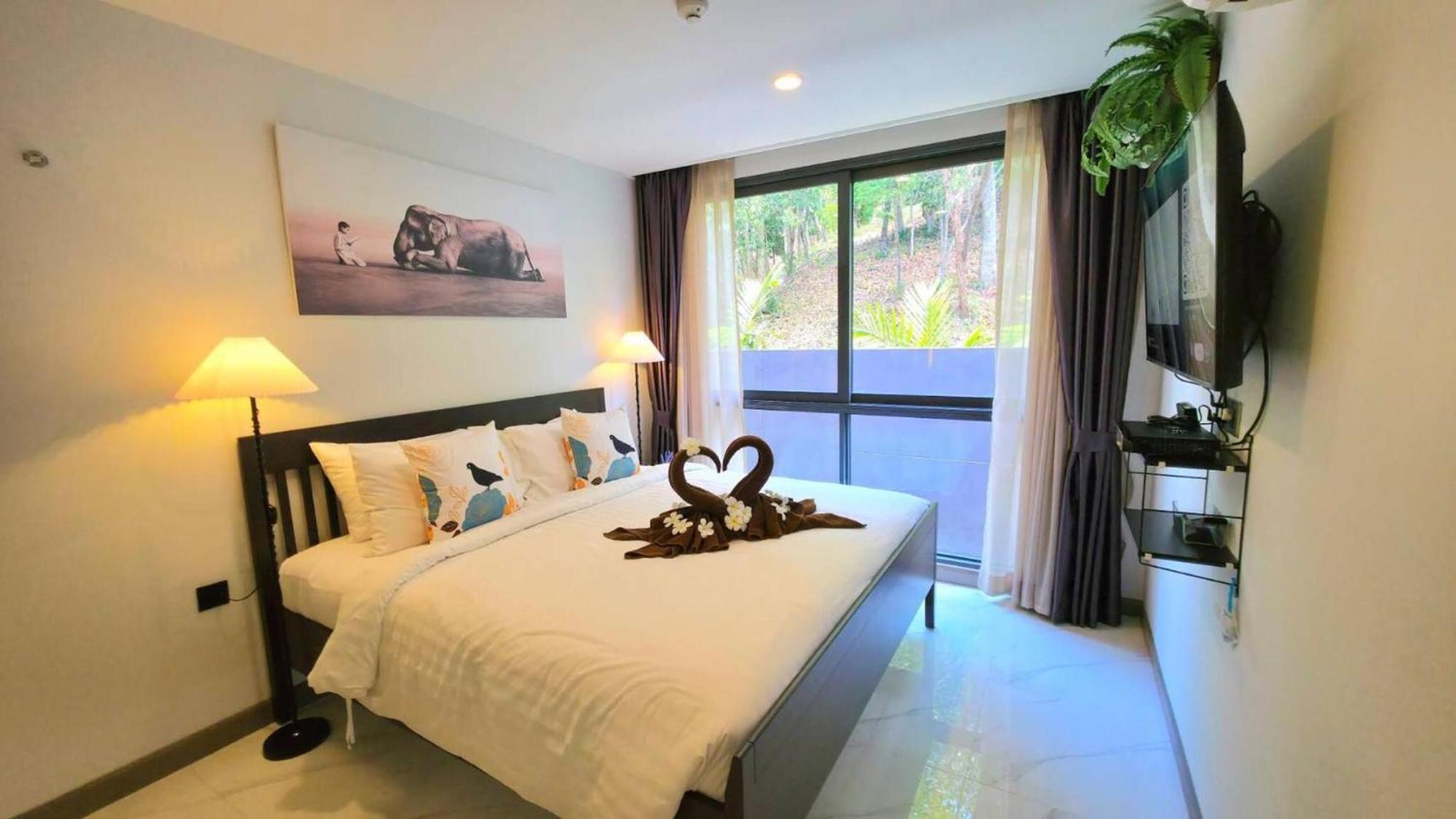 Room In Apartment - A301- Forest View Corner Unit 1Br-1Bath Ao Nang מראה חיצוני תמונה