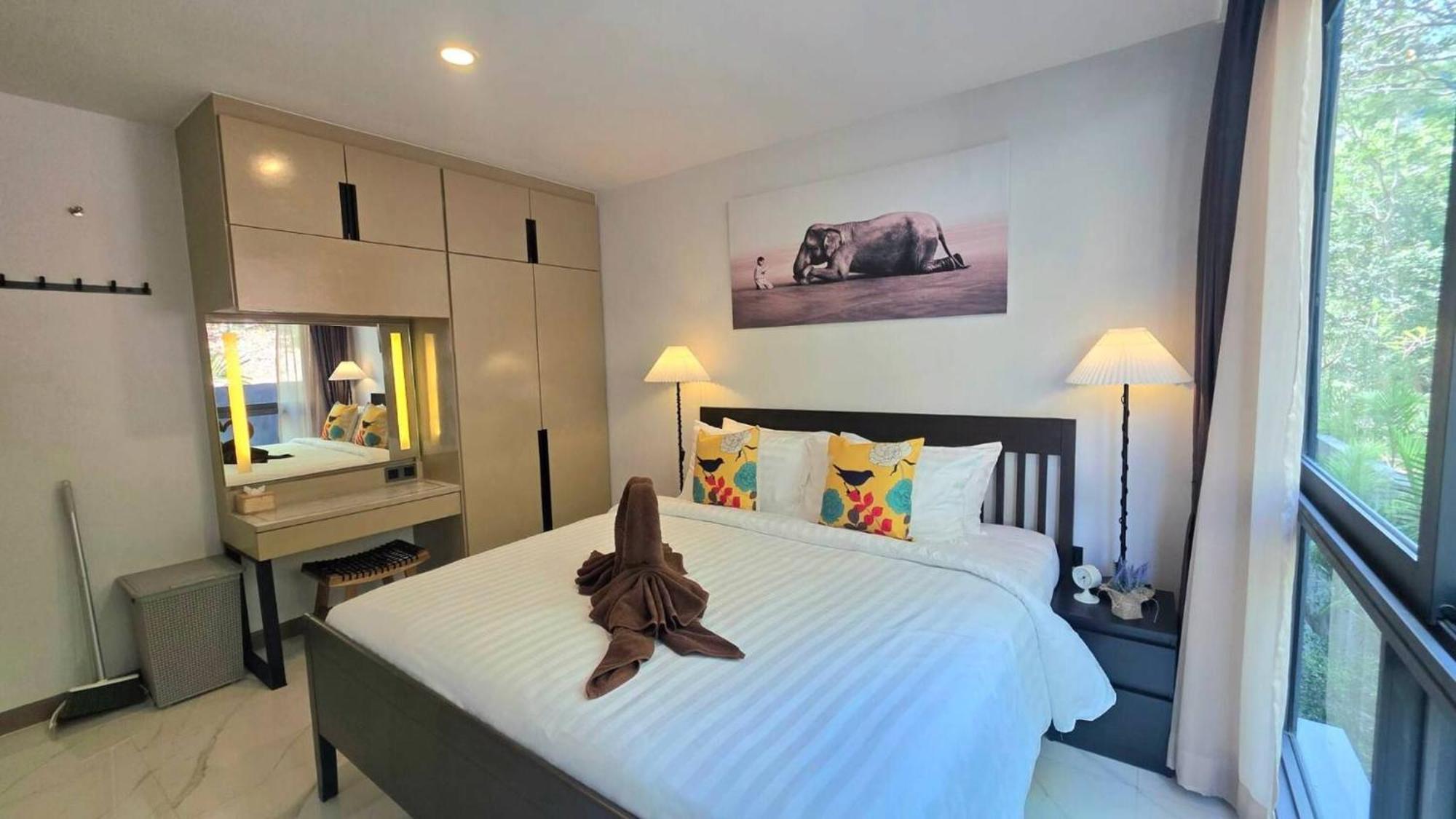 Room In Apartment - A301- Forest View Corner Unit 1Br-1Bath Ao Nang מראה חיצוני תמונה