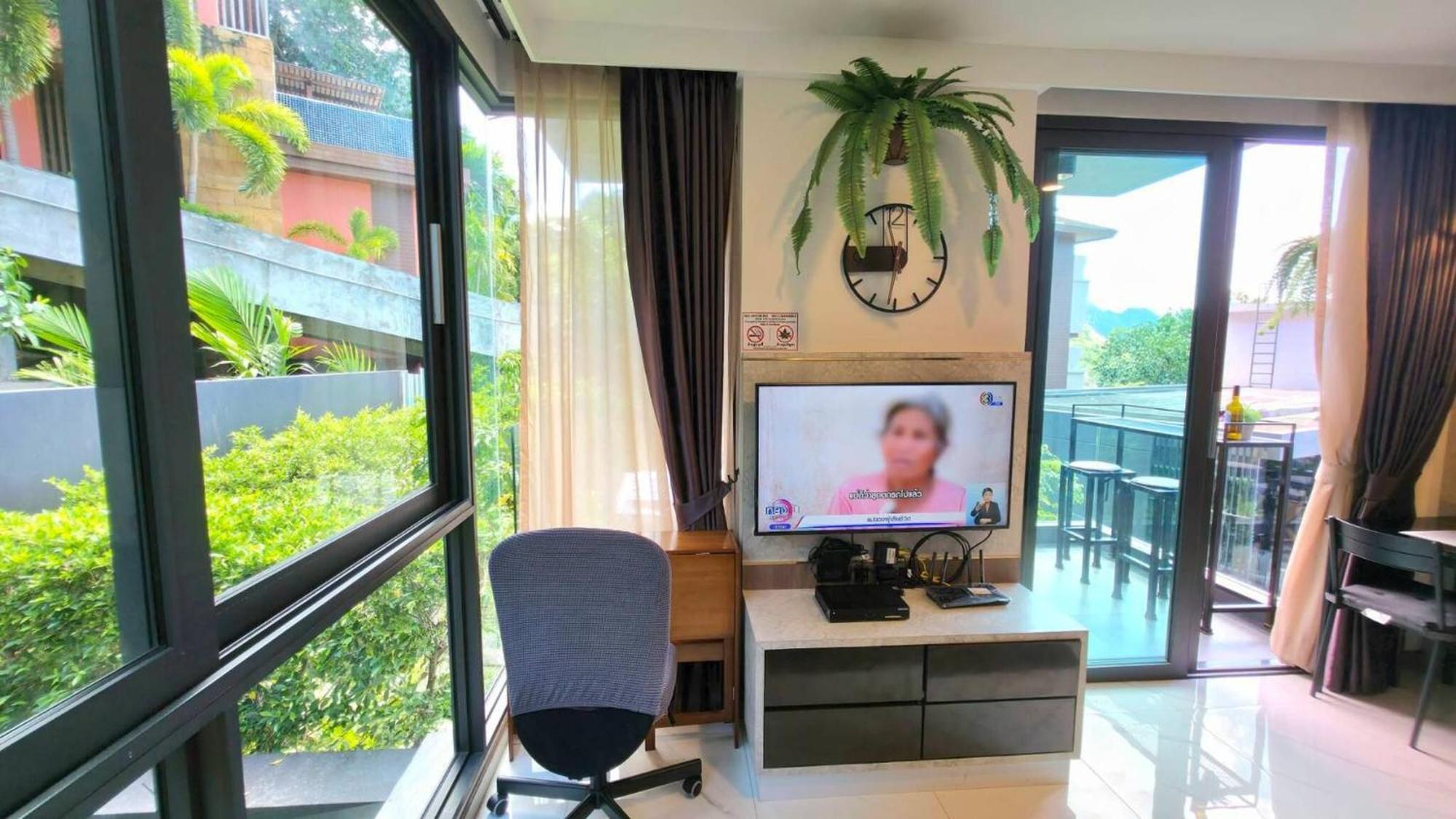 Room In Apartment - A301- Forest View Corner Unit 1Br-1Bath Ao Nang מראה חיצוני תמונה
