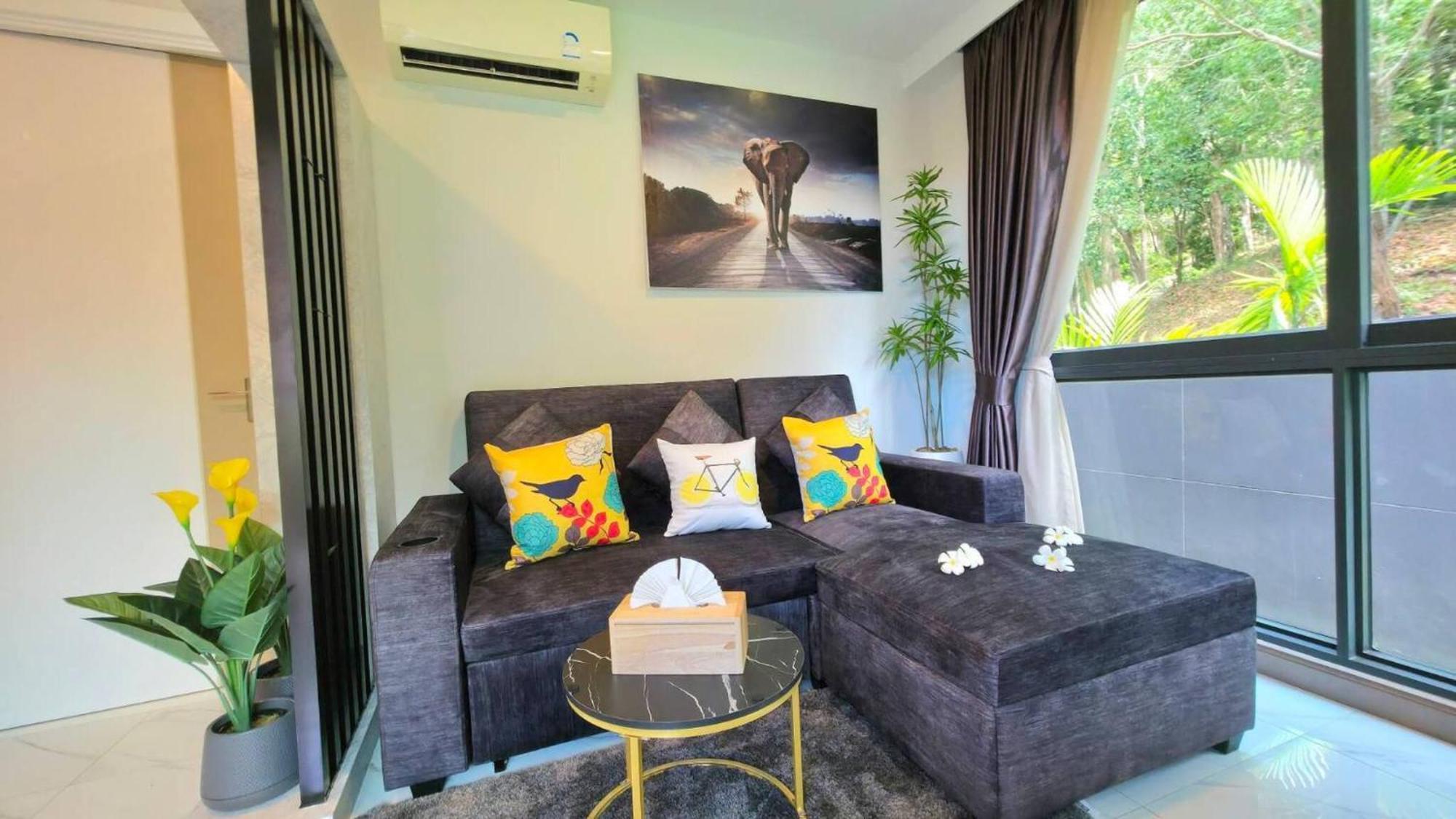 Room In Apartment - A301- Forest View Corner Unit 1Br-1Bath Ao Nang מראה חיצוני תמונה