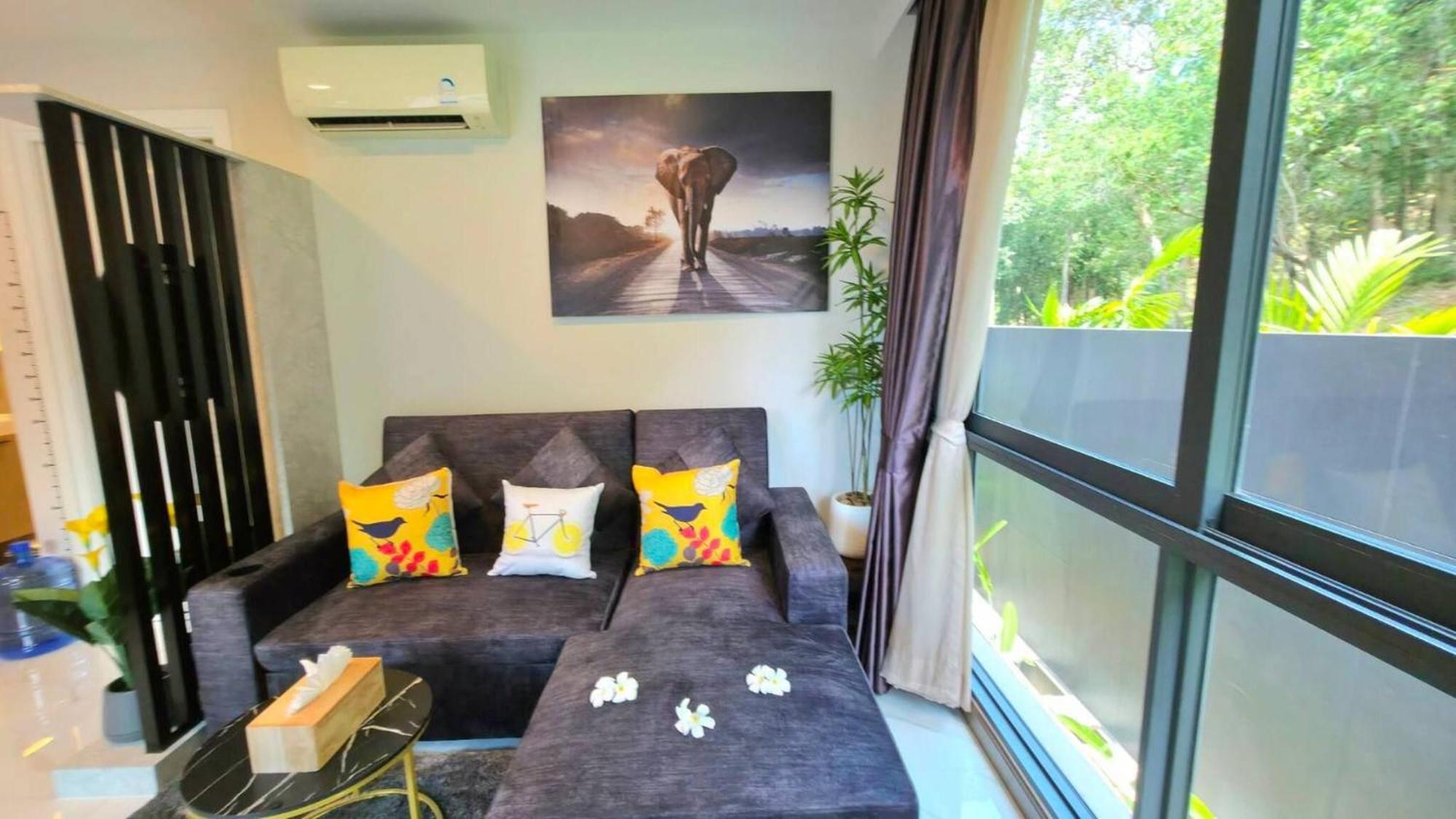 Room In Apartment - A301- Forest View Corner Unit 1Br-1Bath Ao Nang מראה חיצוני תמונה